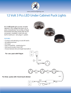 12 V 3 Pcs LED Under Cabinet Puck Lights