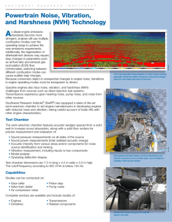 Powertrain Noise, Vibration, and Harshness (NVH) Technology