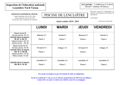 Planning piscine Lencloître 2014-2015 vers définitive du 17-04