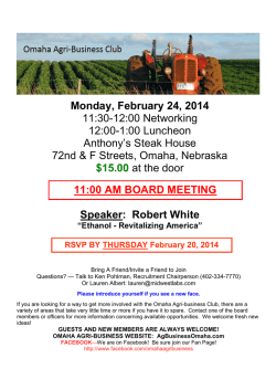 OAB Newsletter 2-2014 - The Omaha Agri