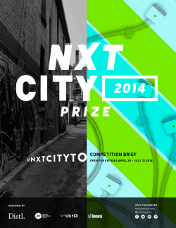 download brief - NXT City Prize