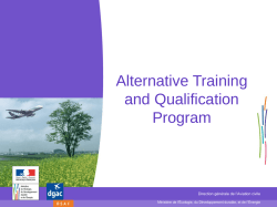 2. Plan de formation - Ministère du Développement durable