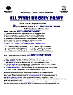 Load PDF Version - All Stars Hockey Draft