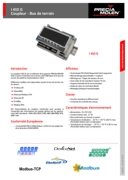 I 410 G Coupleur - Bus de terrain
