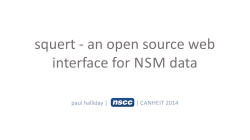 squert - an open source web interface for NSM data