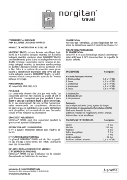INGREDIENTS VALEURS NUTRITIONNELLES