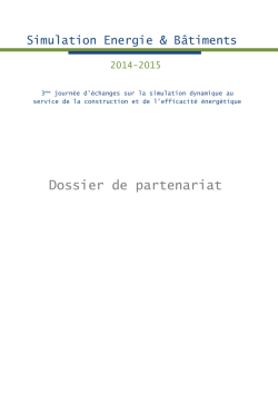 Dossier de partenariat