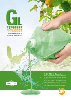 grogreen gl brochure