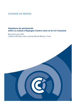 DOSSIER DE PRESSE