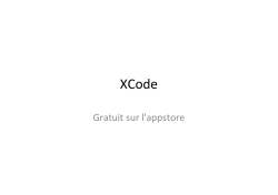 executer un programme avec Xcode.pptx
