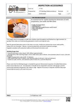 Download the list of inspection accessories here (PDF) - DT