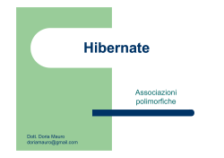 12 Hibernate3 Associazioni polimorfiche