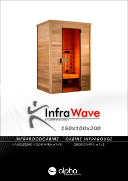 Infrawave 150X100 - Alpha Wellness Sensations