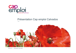 Presentation Cap emploi 2013 [Mode de compatibilité]