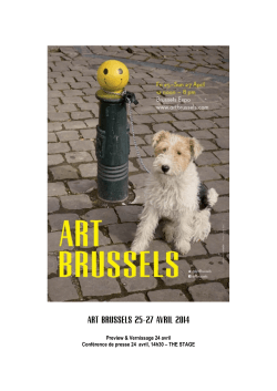 ART BRUSSELS 25-27 avril 2014