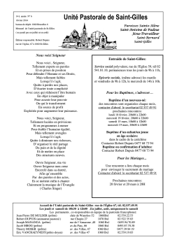 Février 2014 (PDF) - UNITE PASTORALE DE SAINT