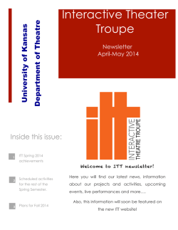ITT newsletter april 23 NHP changes