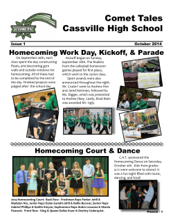 Comet Tales Cassville High School