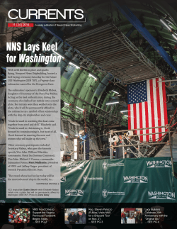 NNS Lays Keel for Washington