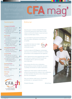 CFA Mag - Fafih