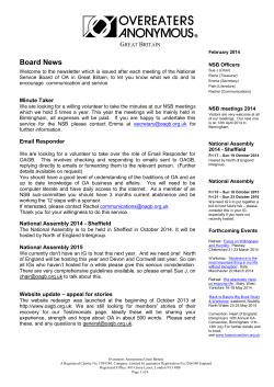 Board News February 2014