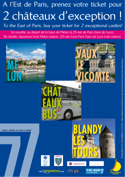 BLANDY LES TOURS CHâT EAUX BUS ME LUN VAUX LE VICOMTE