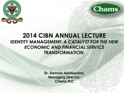 2014 CIBN Annual Lecture