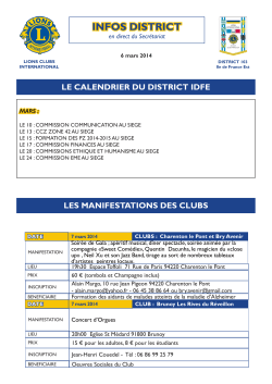 IDMANIF 0603 - Lions Club Le Perreux Rive de Marne