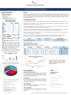Download brochure - Andes Horizon Capital