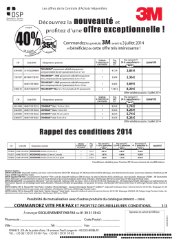 2013-10 OFFRE CAC 3M fax