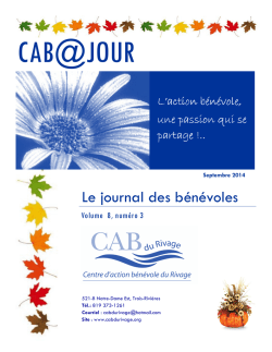 Journal septembre 2014