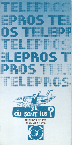TELEPROS No 127 MAI/MAY 1994 François Levy © CERCLE