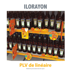 ILORAYON PLV de lin&eacute;aire