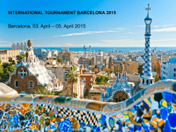 international tournament barcelona 2015