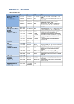 Download Friday Program