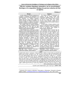 effet-des-variations-climatiques-saisonnieres-sur