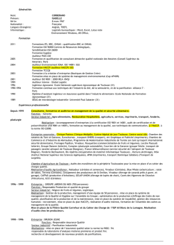 Isabelle Corb&eacute;rand, Consultante Qualit&eacute;, ing&eacute;nieur agronome