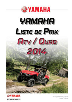 Atv / QuAd Atv / QuAd - hostettler motoren ag