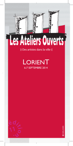 Les Ateliers Ouverts, édition 2014.