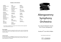 Abergavenny Symphony Orchestra