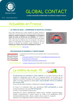 Global Contact n&deg;13