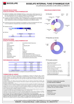 FIC - DYNAMIQUE - EUR