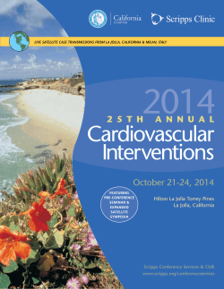 Cardiovascular Interventions 2014