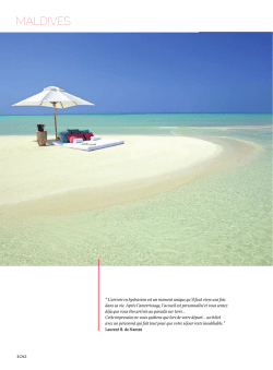 Catalogue Maldives
