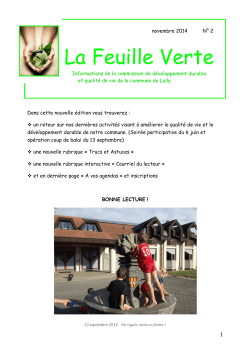 feuille-verte n°2 - Commune de Lully Fribourg