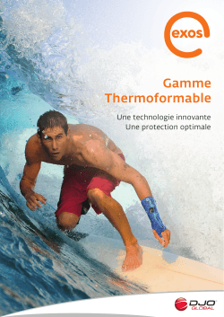 Gamme Thermoformable