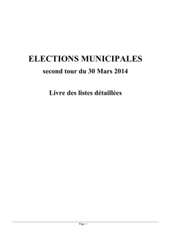 Inventaire des candidatures arrdt Fontainebleau + - Seine-et