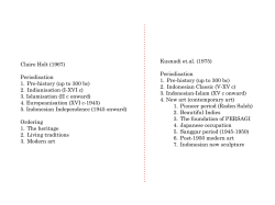 2. Indianisation (I-XVI c)