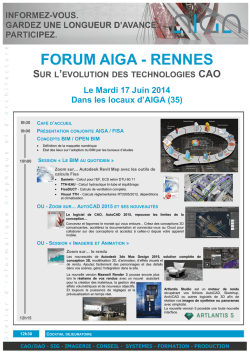 FORUM AIGA - RENNES