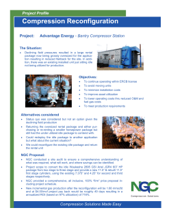 Advantage Energy Reconfig Project Profile